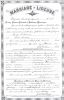 George W. Burress and Daisy Arnold Marriage Certificate